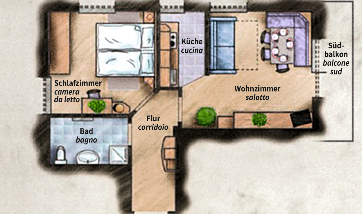 App B Grundriss